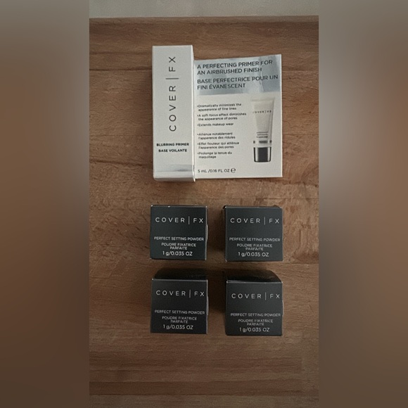 4 samples Coverfx setting powder - Picture 4 of 4